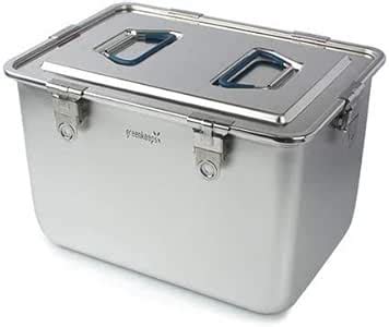 extra large stainless steel box|stainless steel containers large.